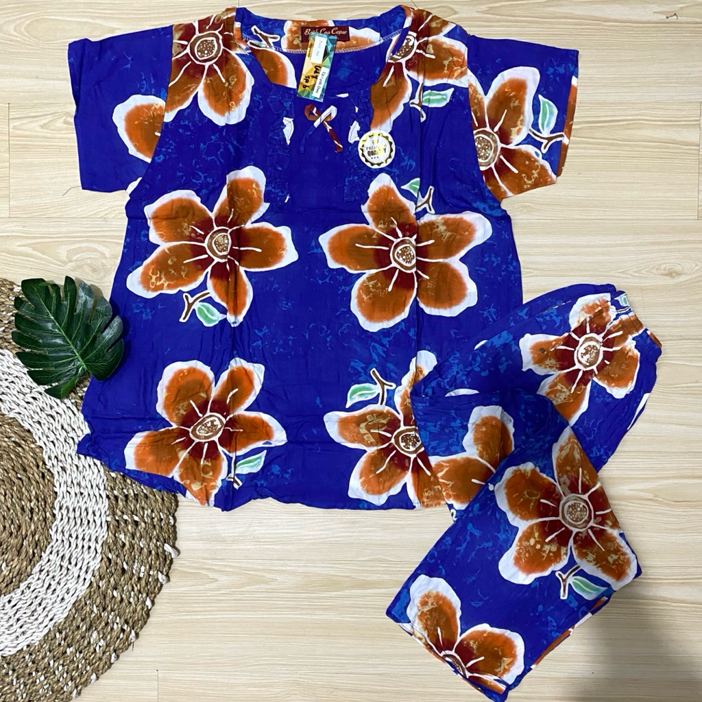 (DWS 20) CP Batik Copar Dws Tgn Pendek (Super Premium)