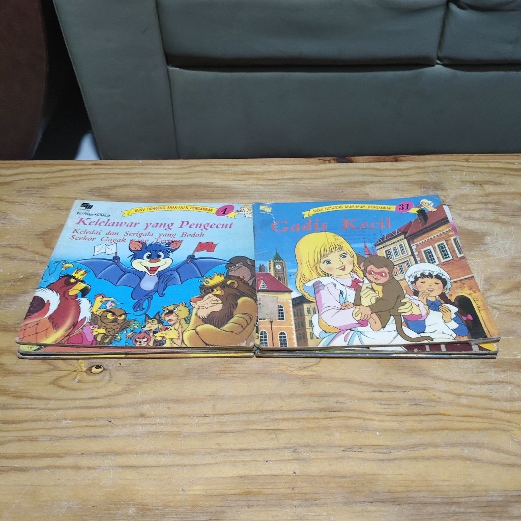 Buku Dongeng Anak Anak Bergambar Varian