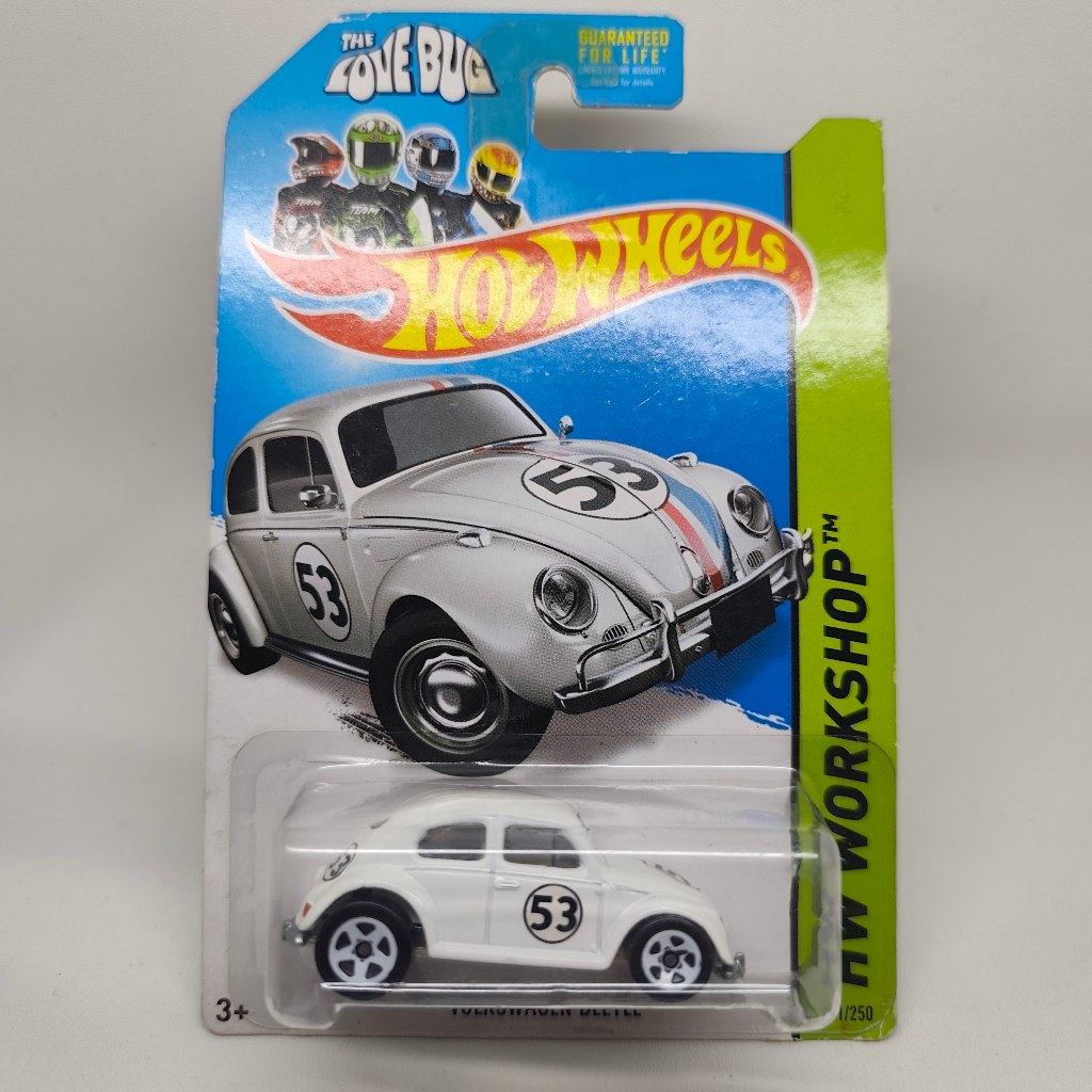HOT WHEELS VOLKSWAGEN BEETLE  (HERBIE)