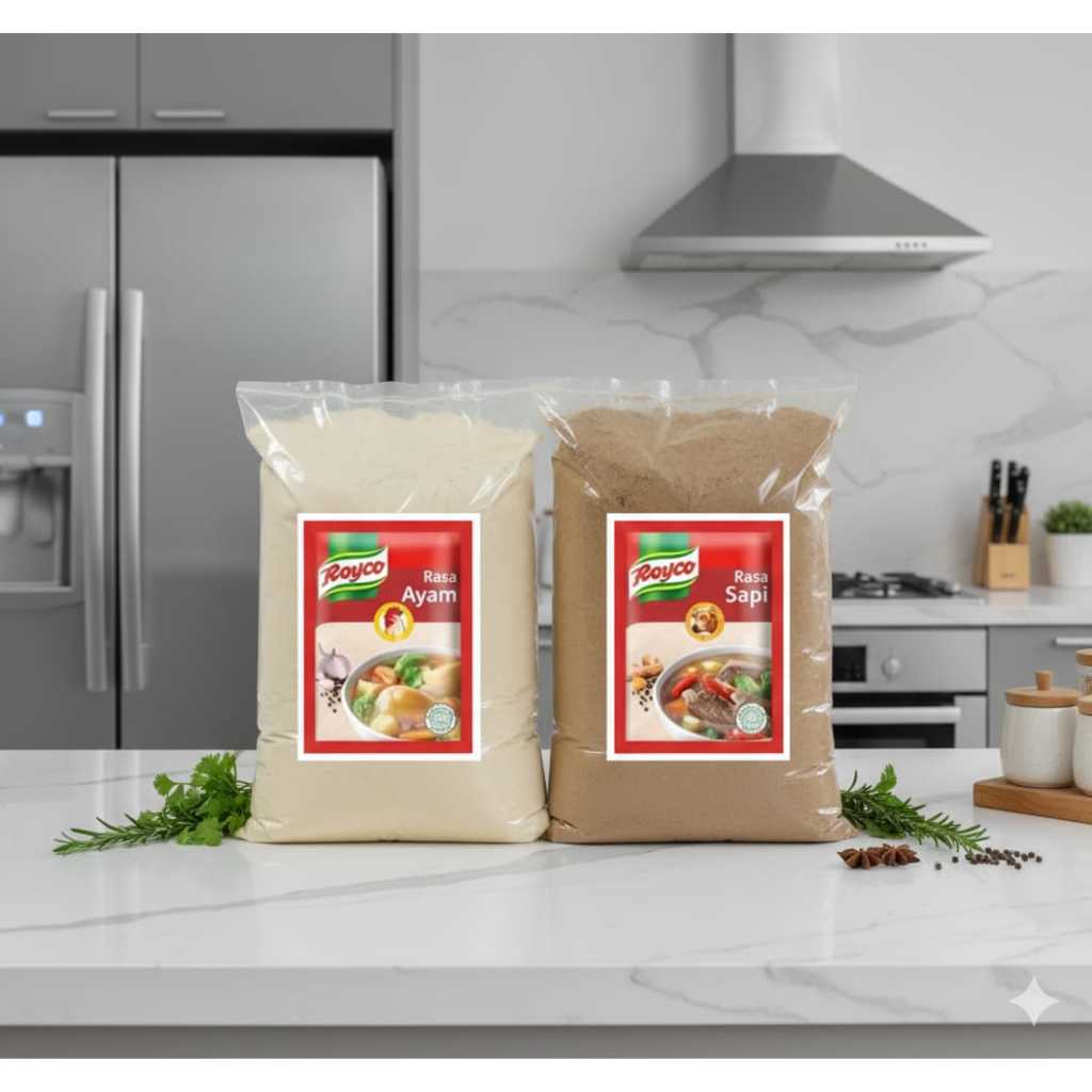 Royco Curah 1Kg Rasa Ayam Dan Sapi Kaldu Bubuk Penyedap Rasa