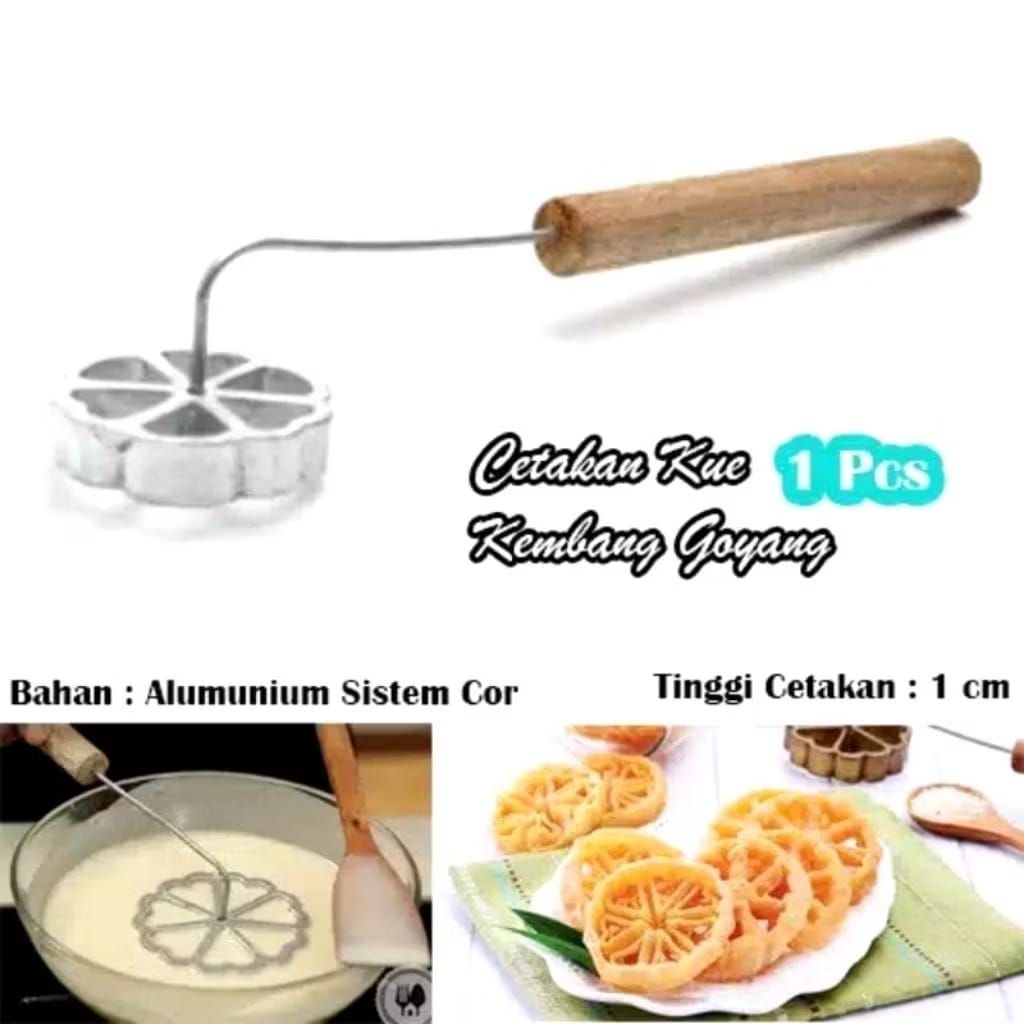 Cetakan kembang goyang/cetakan kue kembang goyang