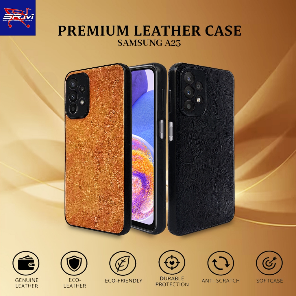 Softcase Samsung A23 PREMIUM Leather Slim Case