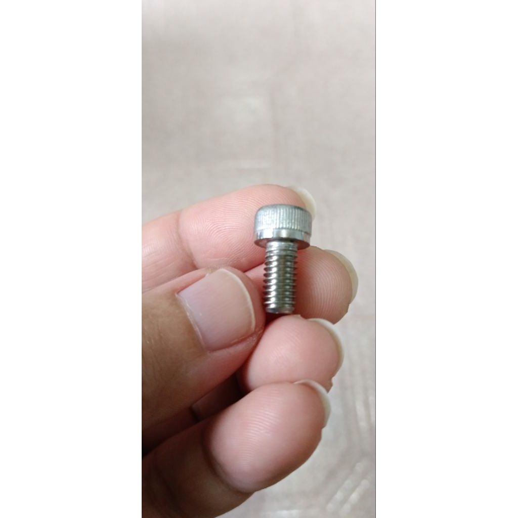 Baut L Stainless M6 x 12