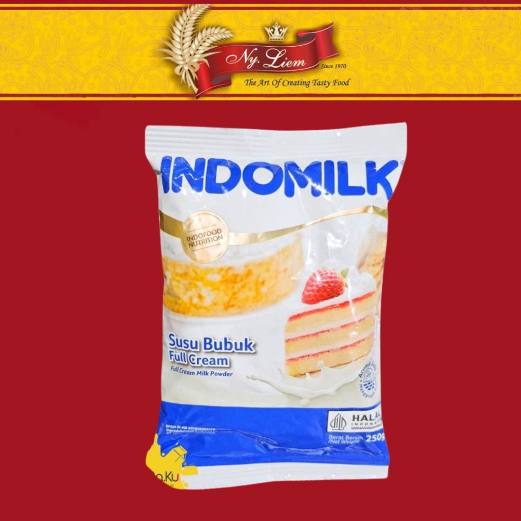 INDOMILK Susu Bubuk Full Cream Baking 250 gram