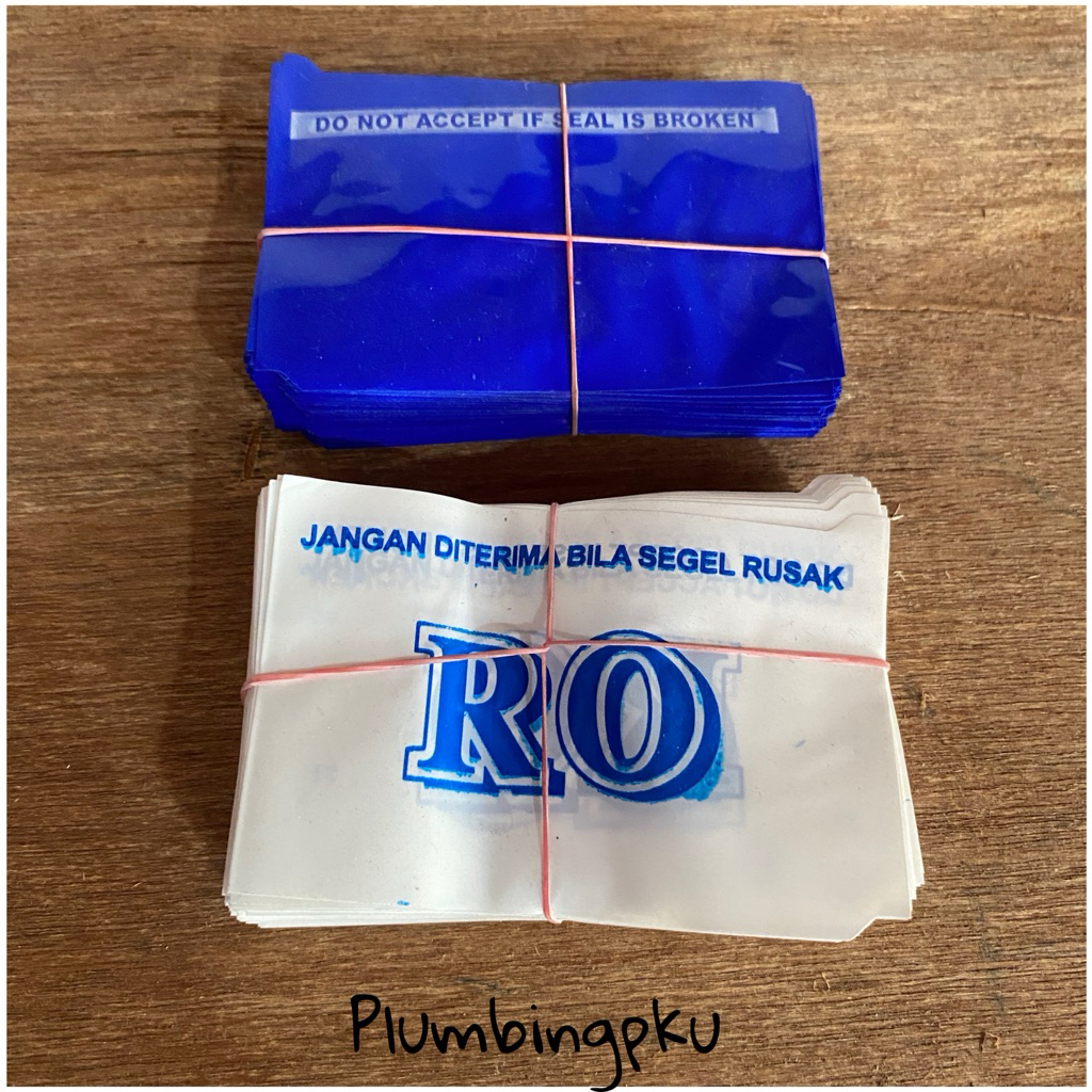Segel Galon RO Putih Biru 200 Pcs