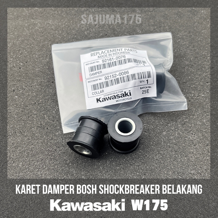 Karet Bushing Shockbreaker Belakang Kawasaki W175