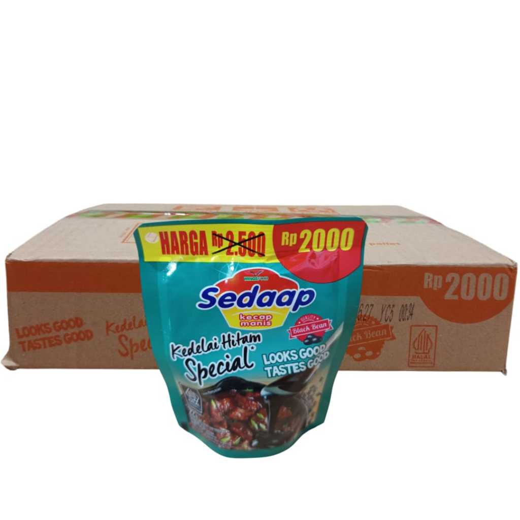 1 Dus Kecap Sedap HIJAU 2000 an Kecap Manis 77g - (Saus) - Saos