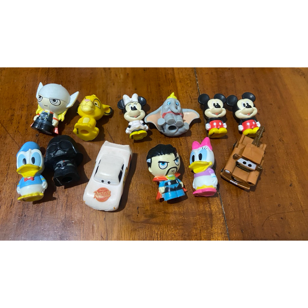 PENCIL TOPPERS OFFICIAL ALFAMART GIFTS || PIXAR, DISNEY, MARVEL