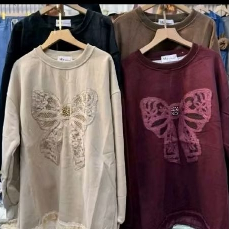 ATASAN KAOS PITA RENDA