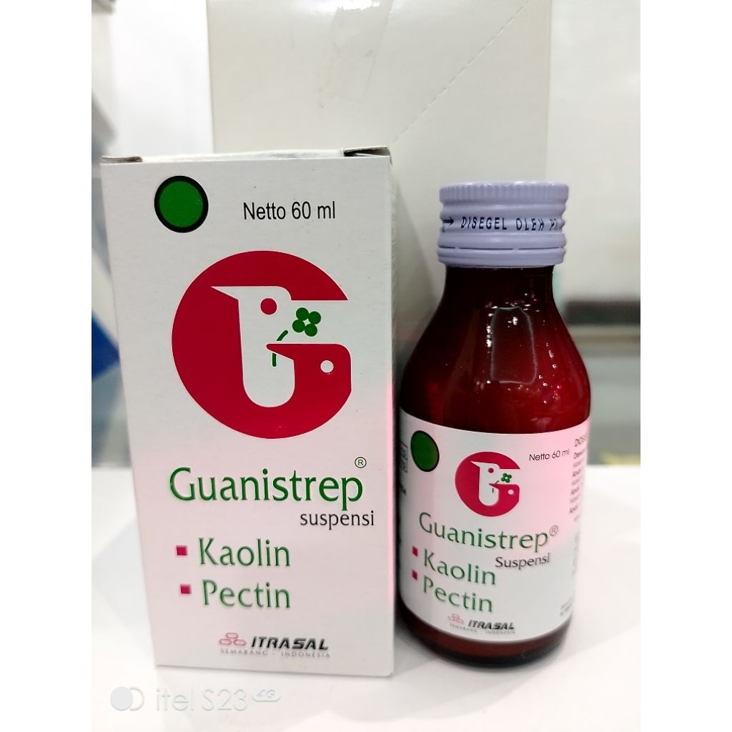 OBAT DIARE | SIRUP DIARE | GUANISTREP SIRUP 60ML