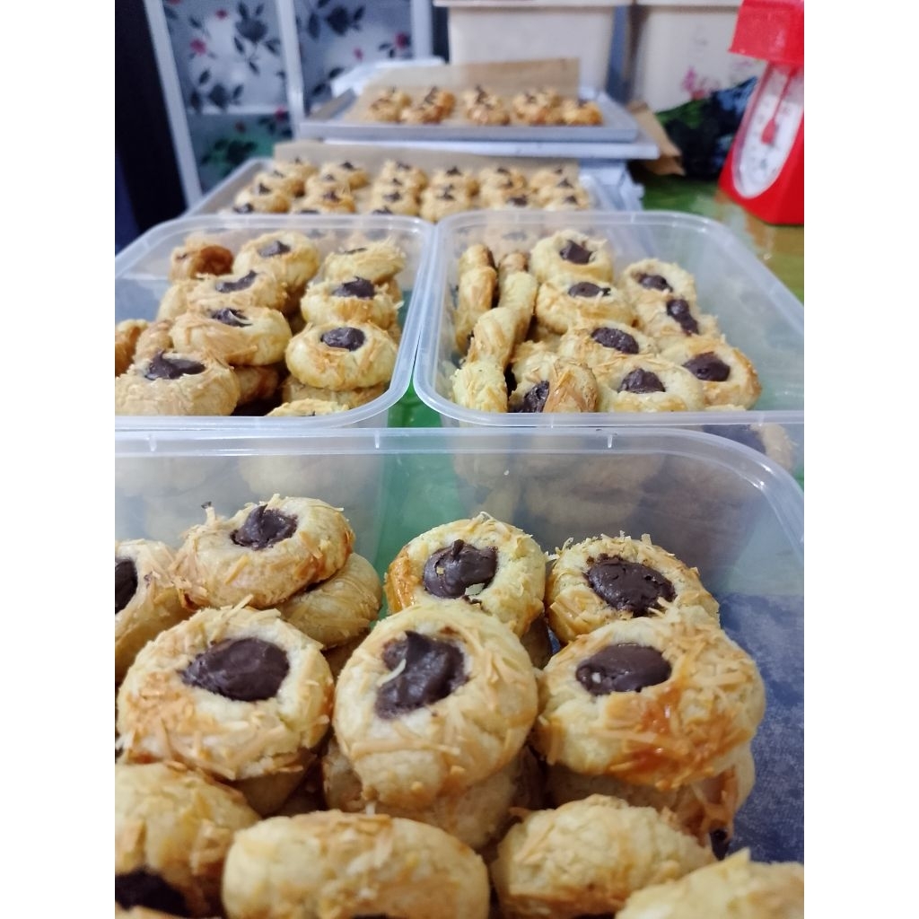 Thumbprint Cookies Coklat