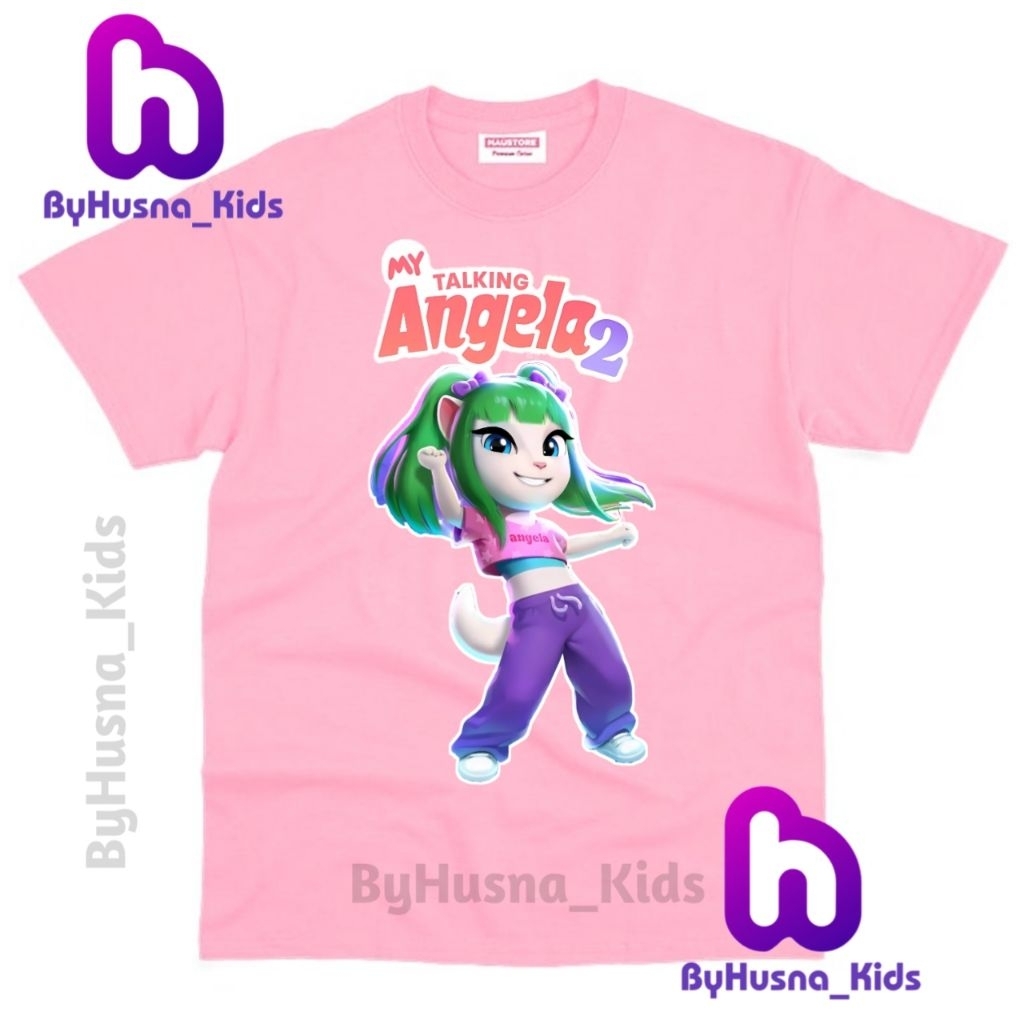 MY TALKING ANGELA  BAJU ANAK KAOS ANAK TALKING TOM HEROES TALKING TOM AND FRIENDS ATASAN ANAK BAHAN 