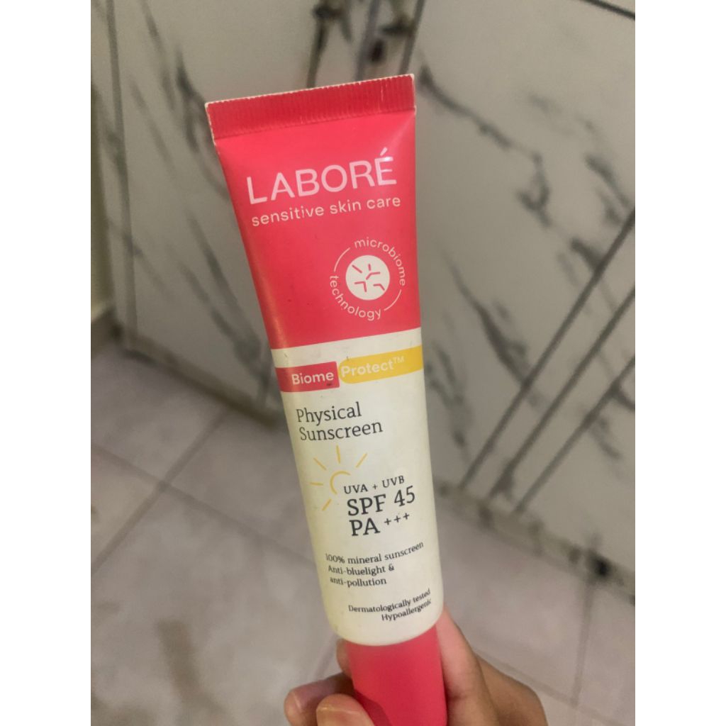 preloved labore sunscreen spf 45