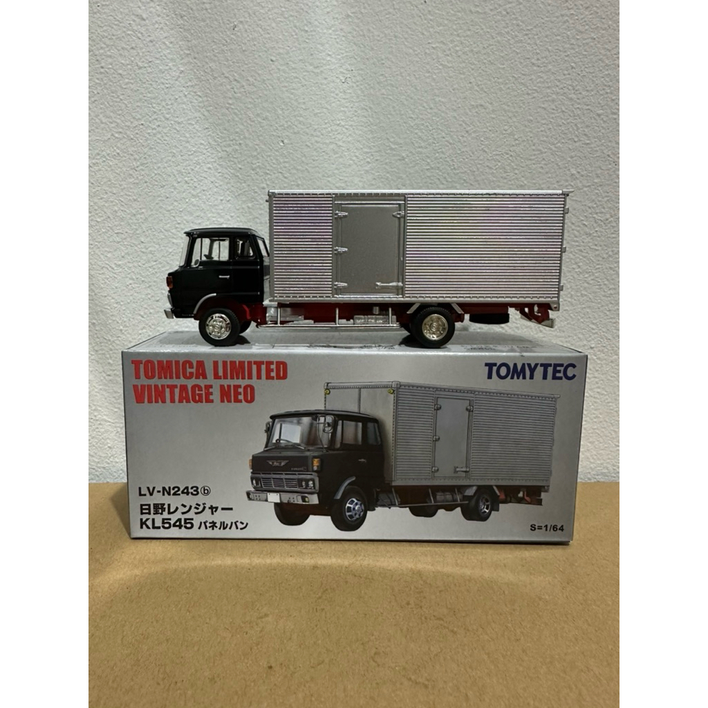 Tomica Limited Vintage Neo Hino Ranger KL545 Black Lv-n243b