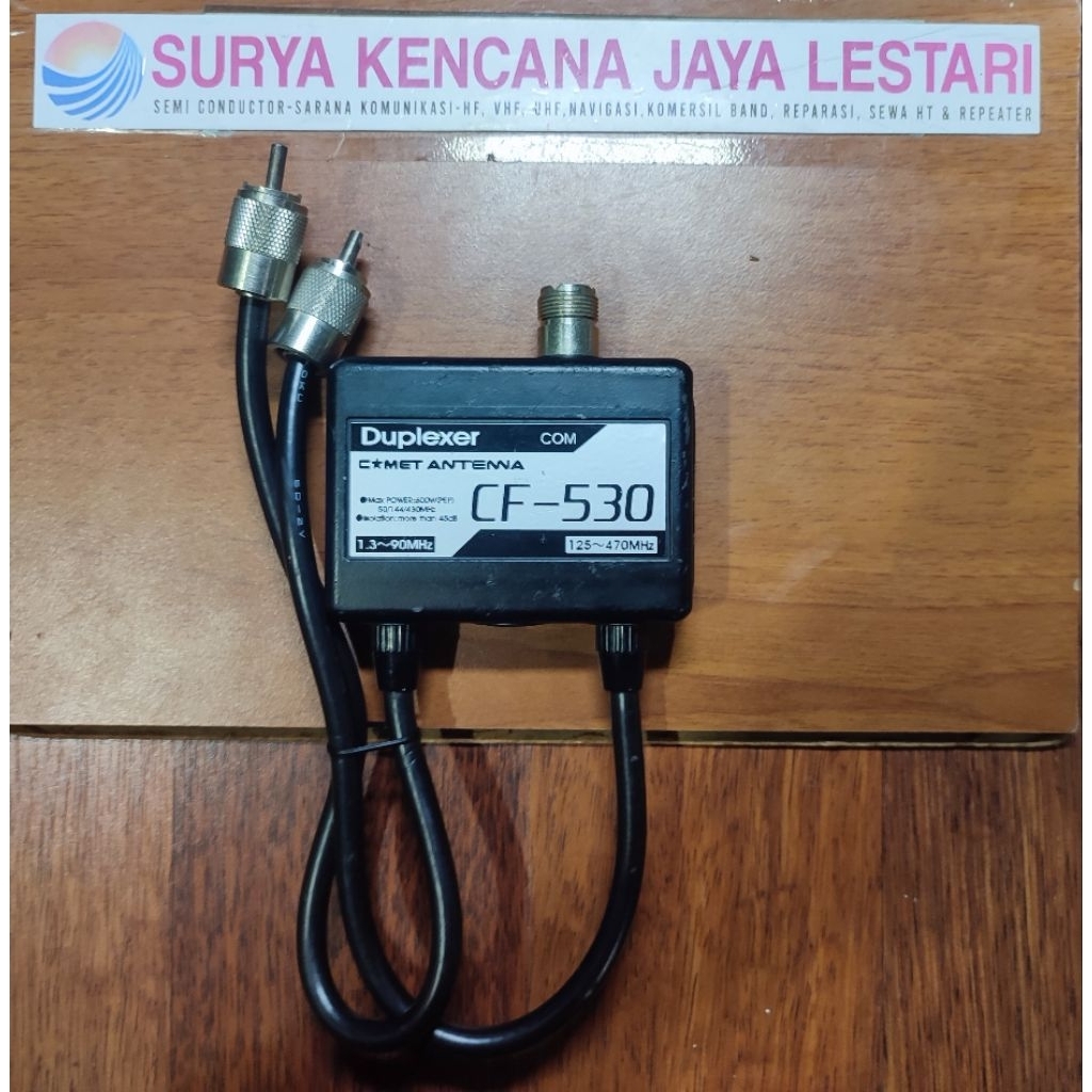 DUPLEXER COMET ANTENA CF-530 MINI BEKAS