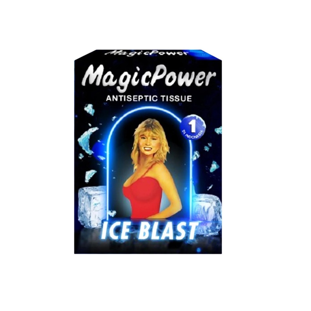 TISU MAGIC POWER ICE BLAST TISSUE ANTISEPTIC