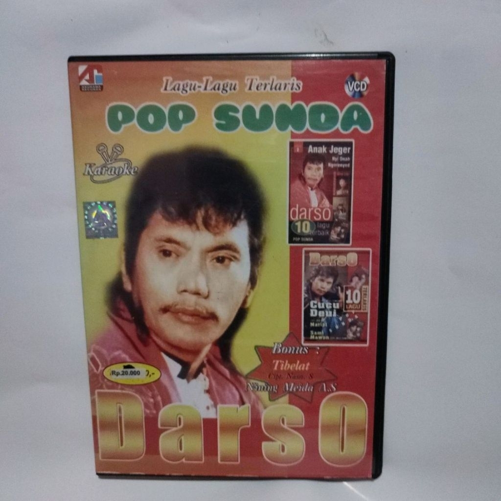 VCD LAGU LAGU TERLARIS POP SUNDA DARSO