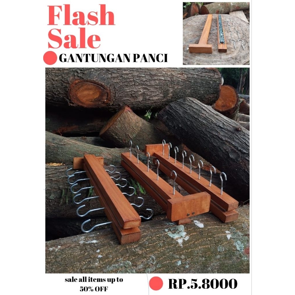 GANTUNGAN PANCI UKURAN 45CM / REL PANCI / REL GANTUNGAN MURAH