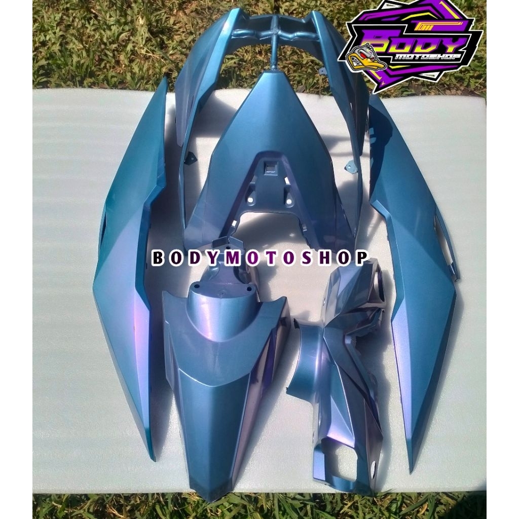 cover body ful set bodi halus beat esp,eco,street 2017 2018 2019 warna Birmingham blue lembayung ung