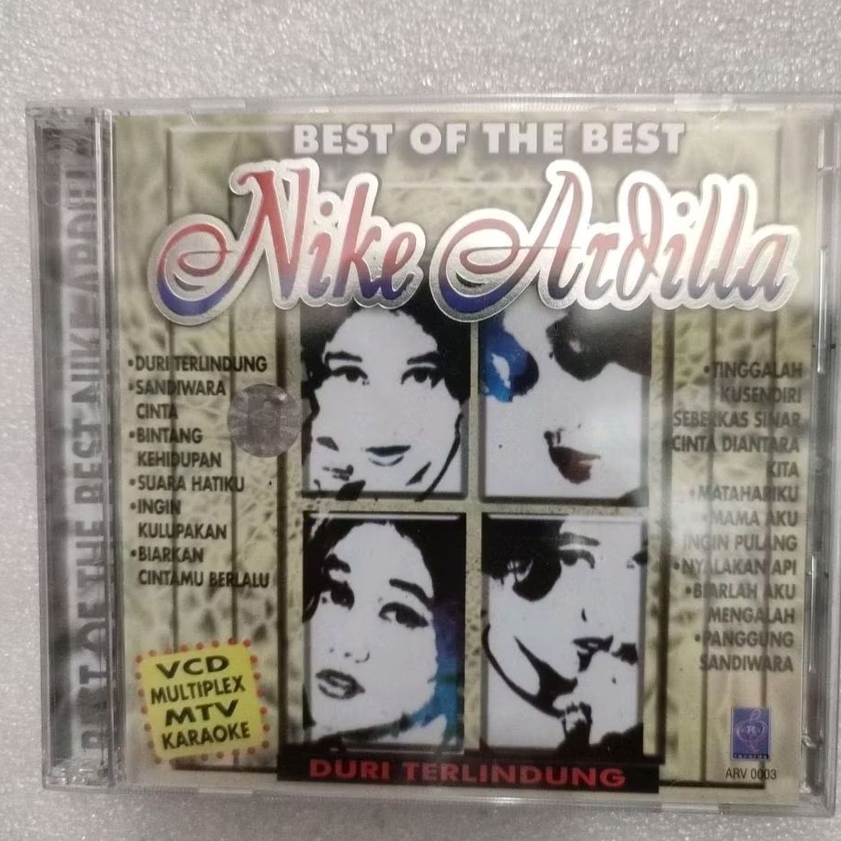 VCD KARAOKE BEST OF THE BEST NIKE ARDILLA