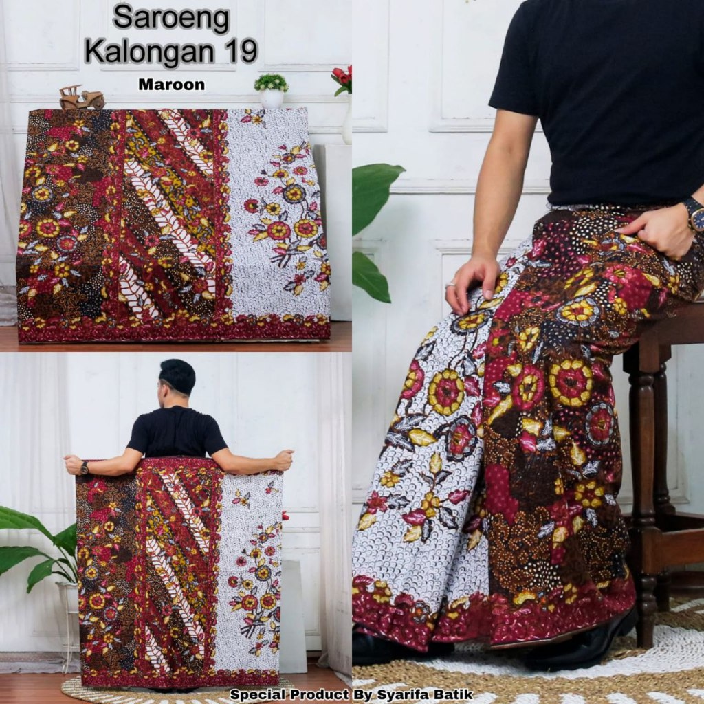 SEMAR NUSANTARA - Sarung Batik Lasem - Sarung Batik Pria Dewasa, Sarung Batik Pekalongan,