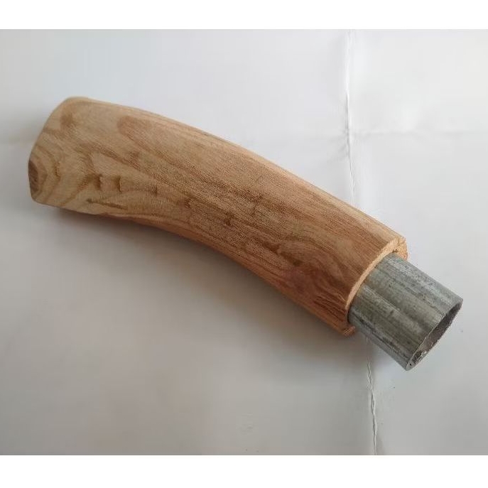Tangkai Go lok Ladiang Gagang Go lok Bahan Kayu Bulat dan Hulu Bahan Plastik  Hulu Tangkai Ladiang
