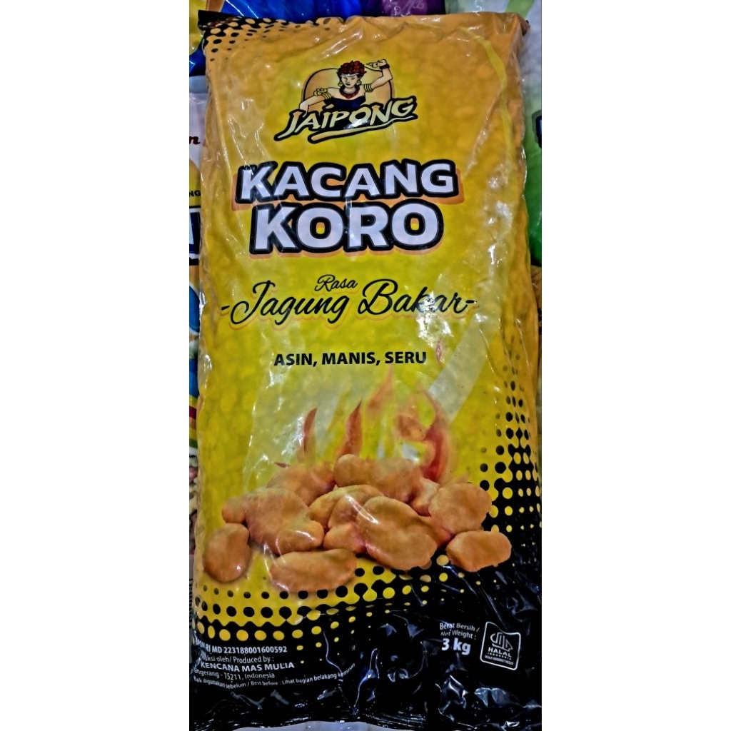 Koro Kupas Jagung Bakar Jaipong Kemasan 3 Kg