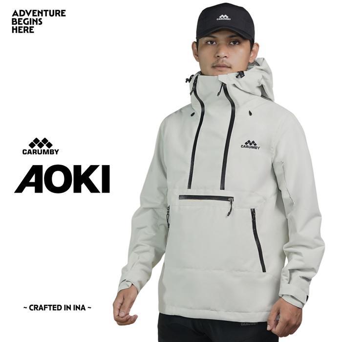 Jaket Gunung Carumby Aoki Polos Pria Wanita Unisex