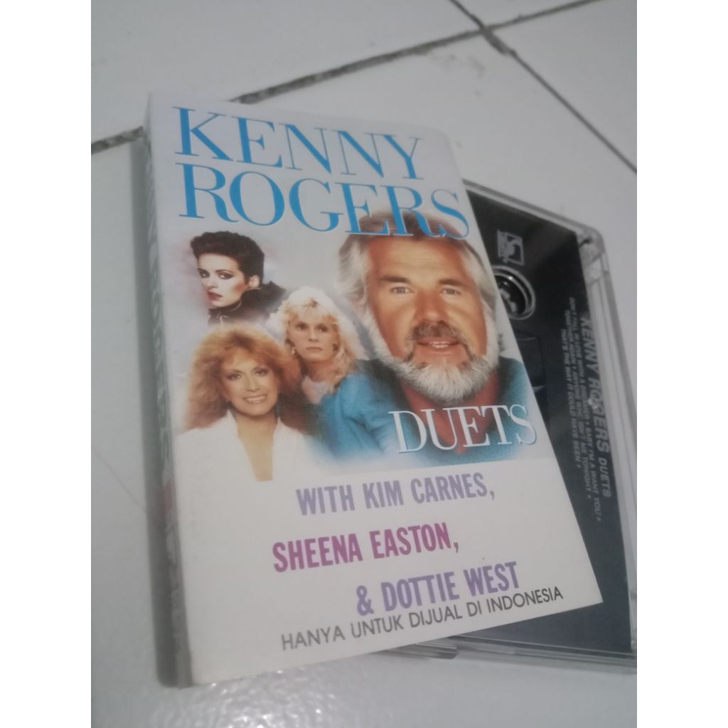 Kaset Pita Kenny Rogers Duets