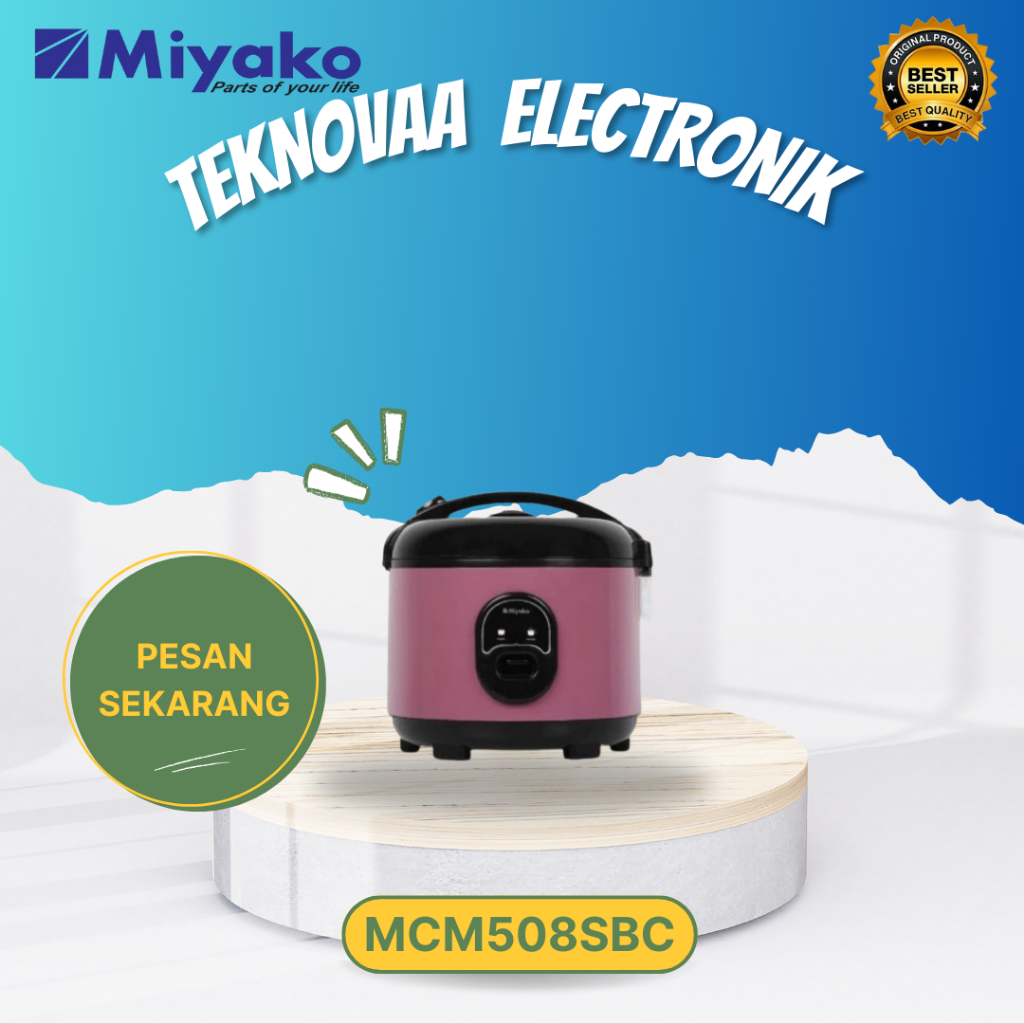 MIYAKO RICE COOKER MCM-508SBC/MCM508SBC/MCM508 SBC/MCM 508SBC/MCM-508 SBC/MCM 508 SBC/ORIGINAL