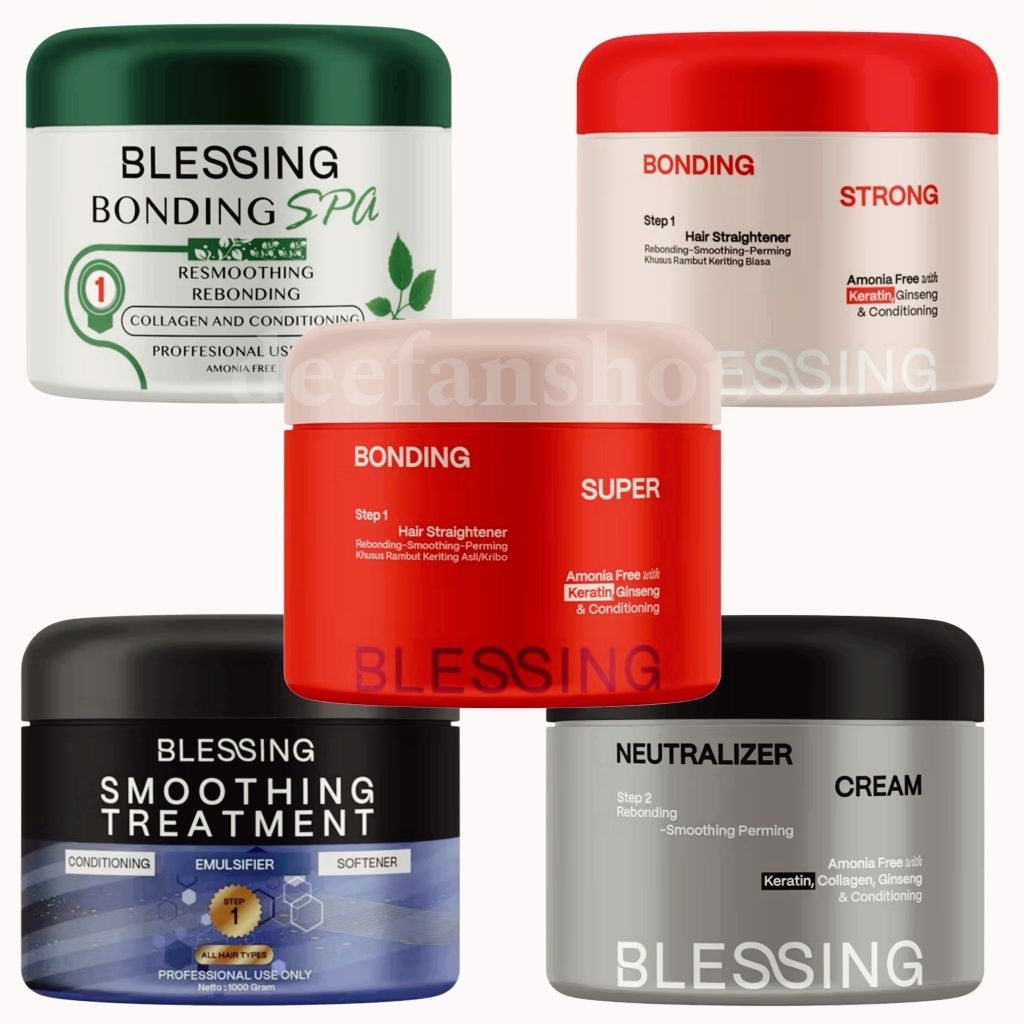 BLESSING Smoothing Rebonding / Pelurusan 1Kg