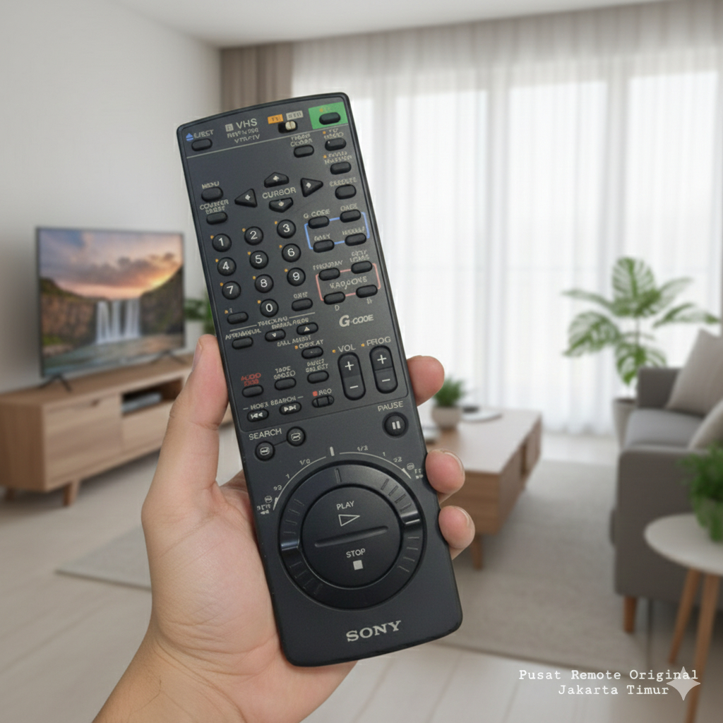 REMOTE REMOT VHS VTR TV SONY RMT-V165 ORIGINAL