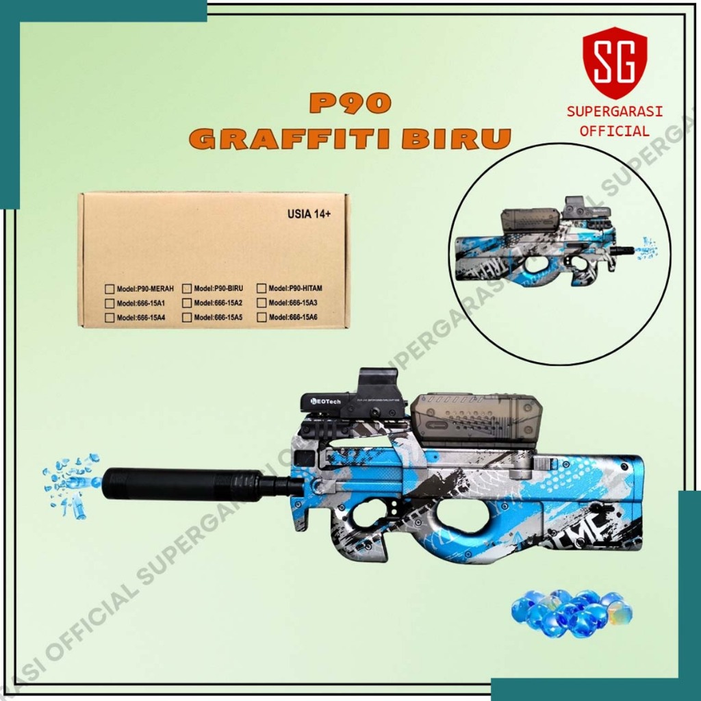 Mainan Wgg P90 Project 1:1 Auto manual