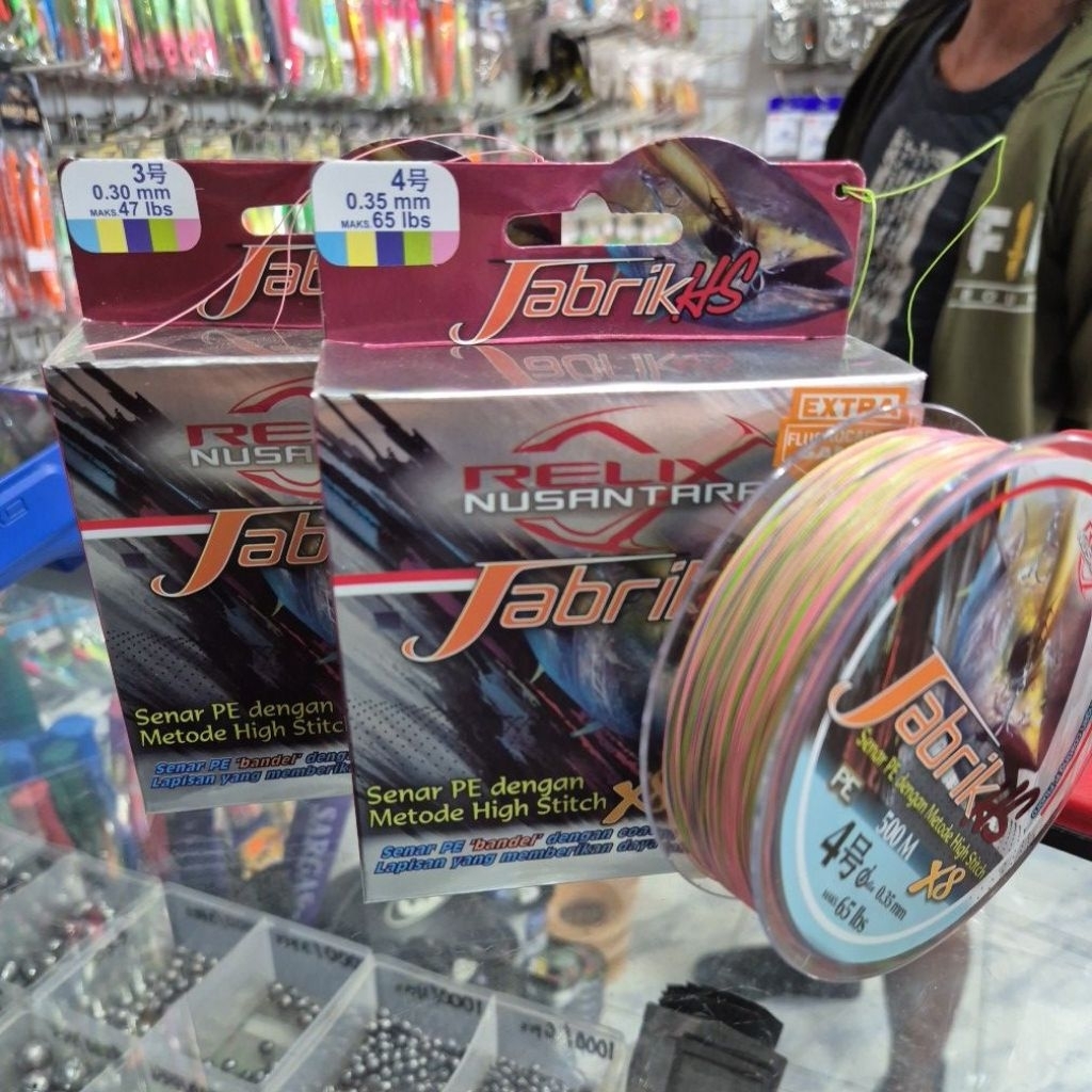 Pe 3 & 4 Jabrik 500M X8 Bonus Leader Samar