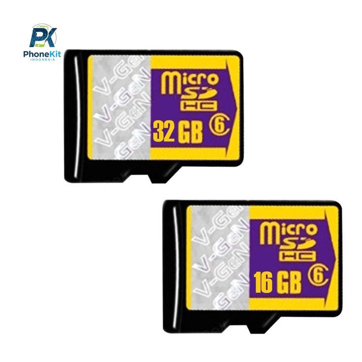 V-GEN Memory Card 16GB / 32GB / 64GB – MicroSD Original