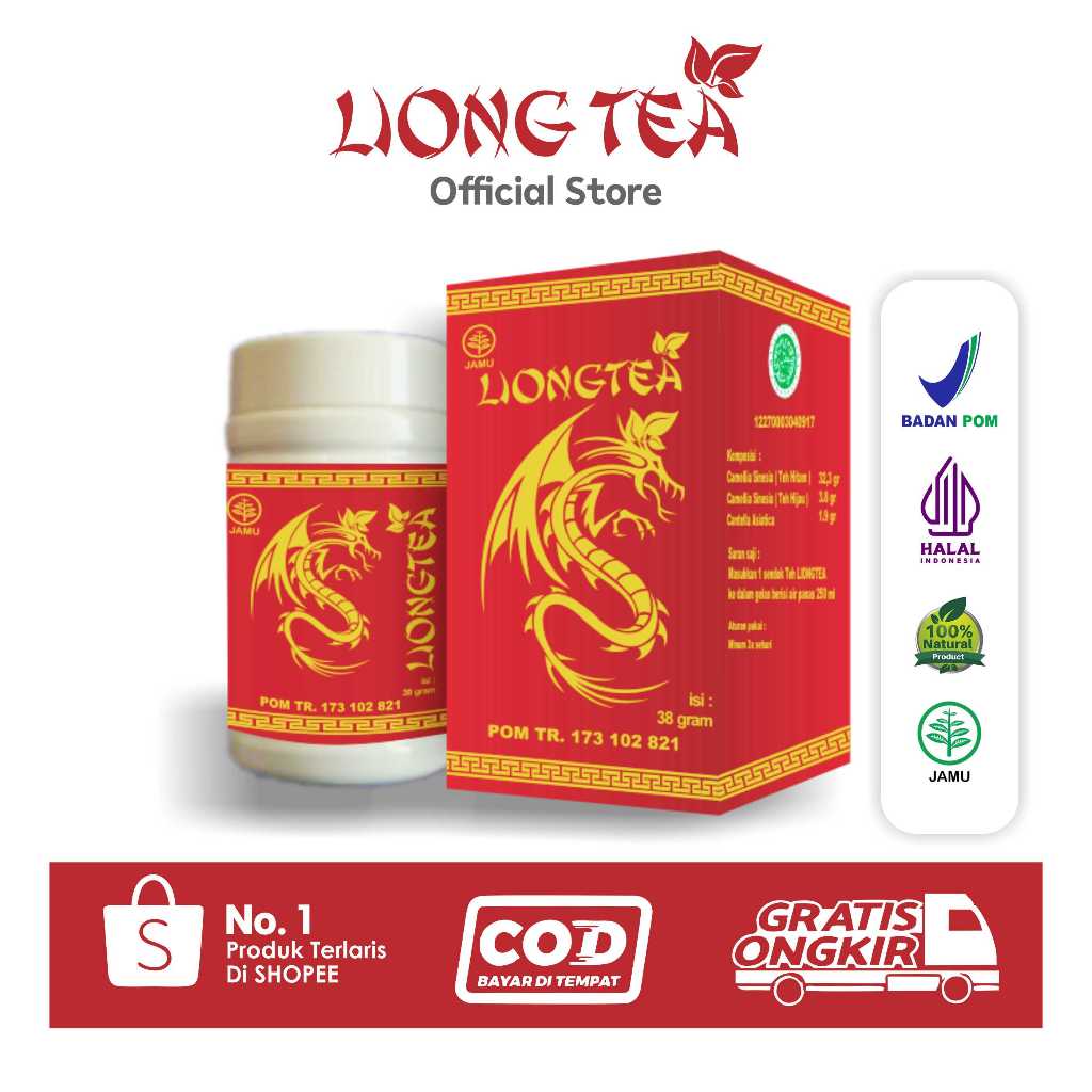 Liong Tea , Liongtea , Teh Herbal , Teh Hitam , Obat Diabetes , Teh Liong Tea , Lion Tea
