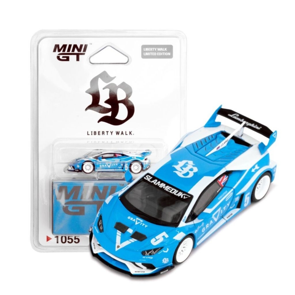 Mini GT 1055 LB*WORKS Lamborghini Huracan GT Gravity Blister LB Card Limited Edition
