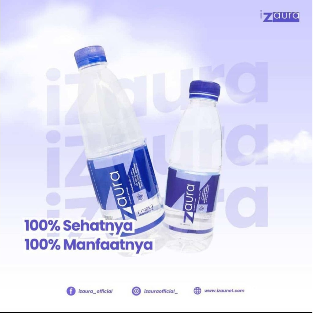 Air Alkali IZAURA isi 6 Botol - Termurah