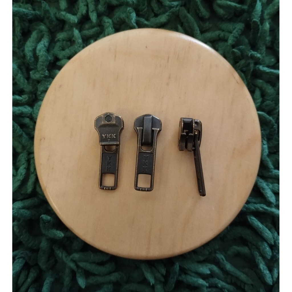 Kepala Resleting Gigi Besi YKK Atg Bakar No 5 ecer