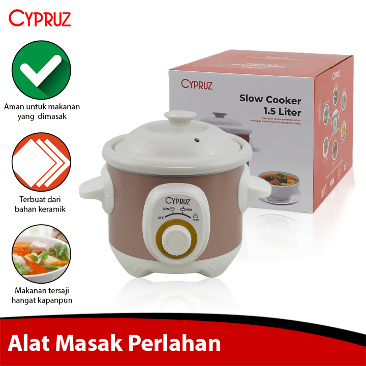 Cyprus Slow Cooker 1,5 LT SC-0066