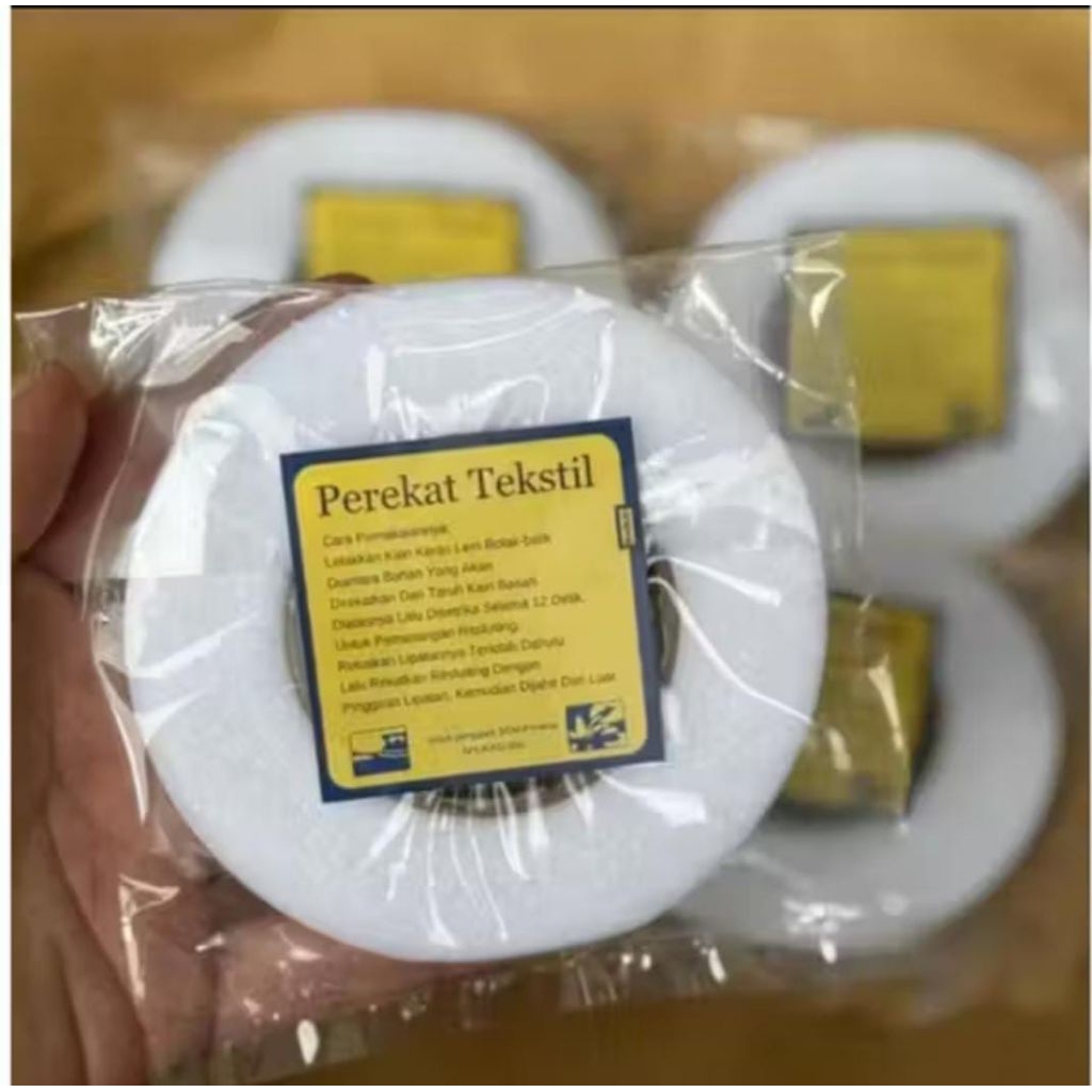 lem som visofik dua sisi 50yard, lem textile dua sisi, lem baju bolak balik, lem kain bolak balik, l