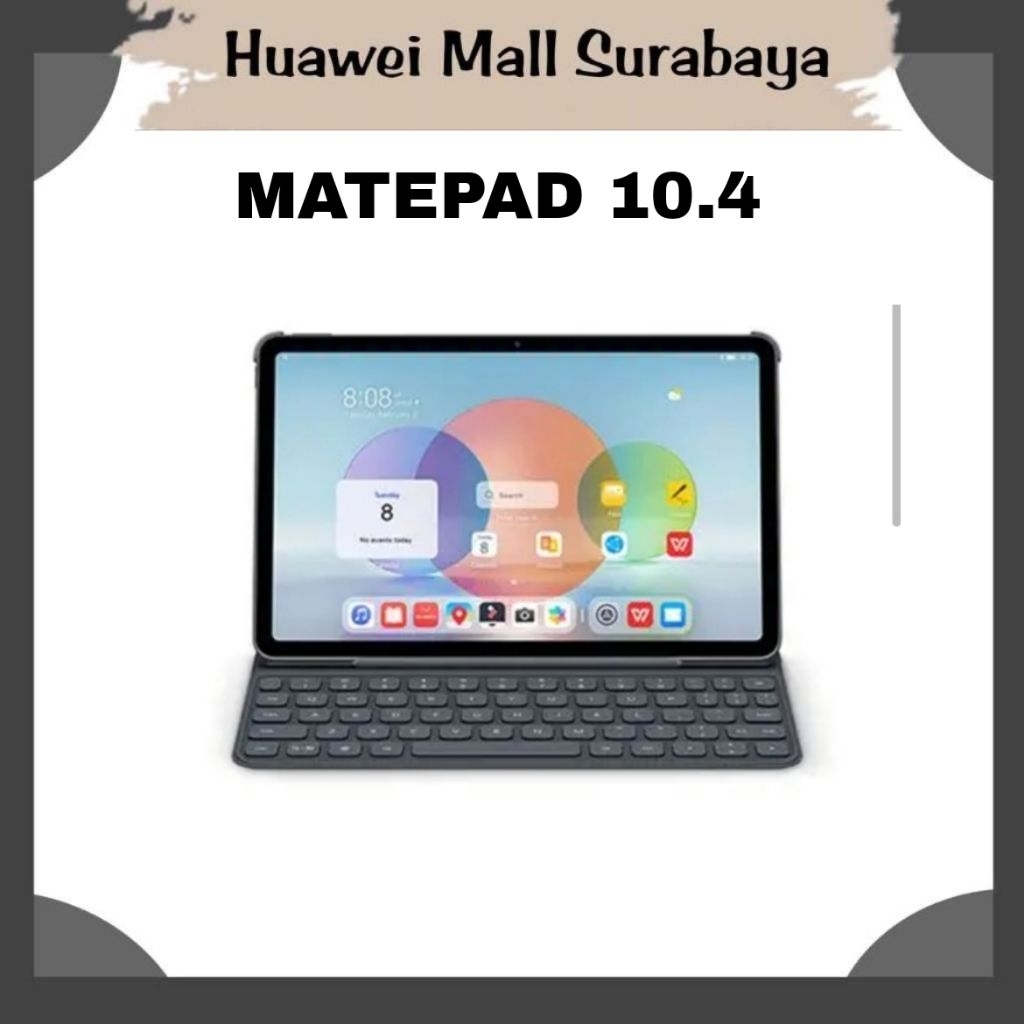 HUAWEI MATEPAD 10.4 GREY |  LAYAR SHADOW | SECOND| (TANPA M-PENCIL)