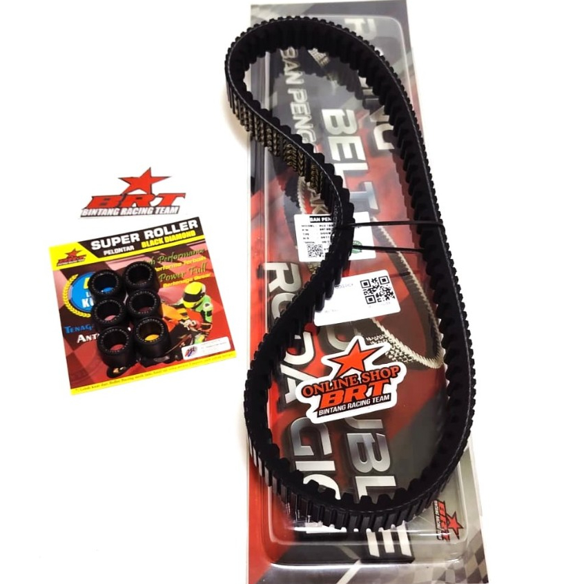 VANBELT VBELT DOUBLE COG + ROLLER BRT PCX 150 ADV 150 V BELT + ROLLER BRT PCX 150 ADV 150