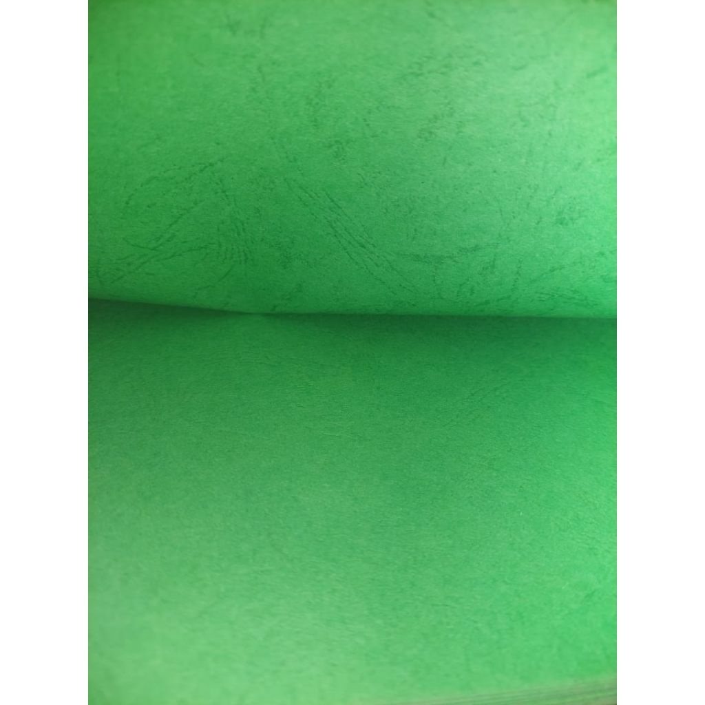 [1 LBR] KARTON PLANO BC BUFFALO KULIT SAPI 79 X 109 HIJAU DAUN / BC PLANO MOTIF