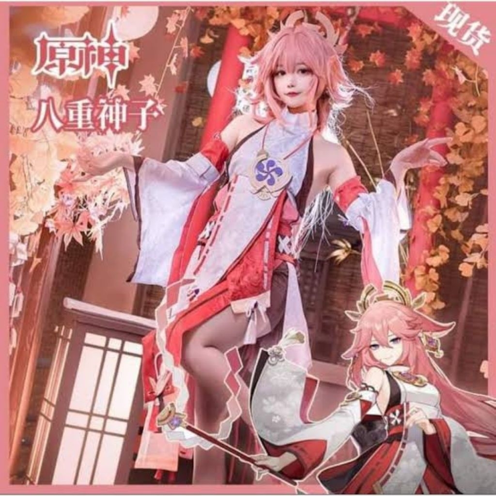 Costume Yae Miko Genshin [ Ready Stock ]