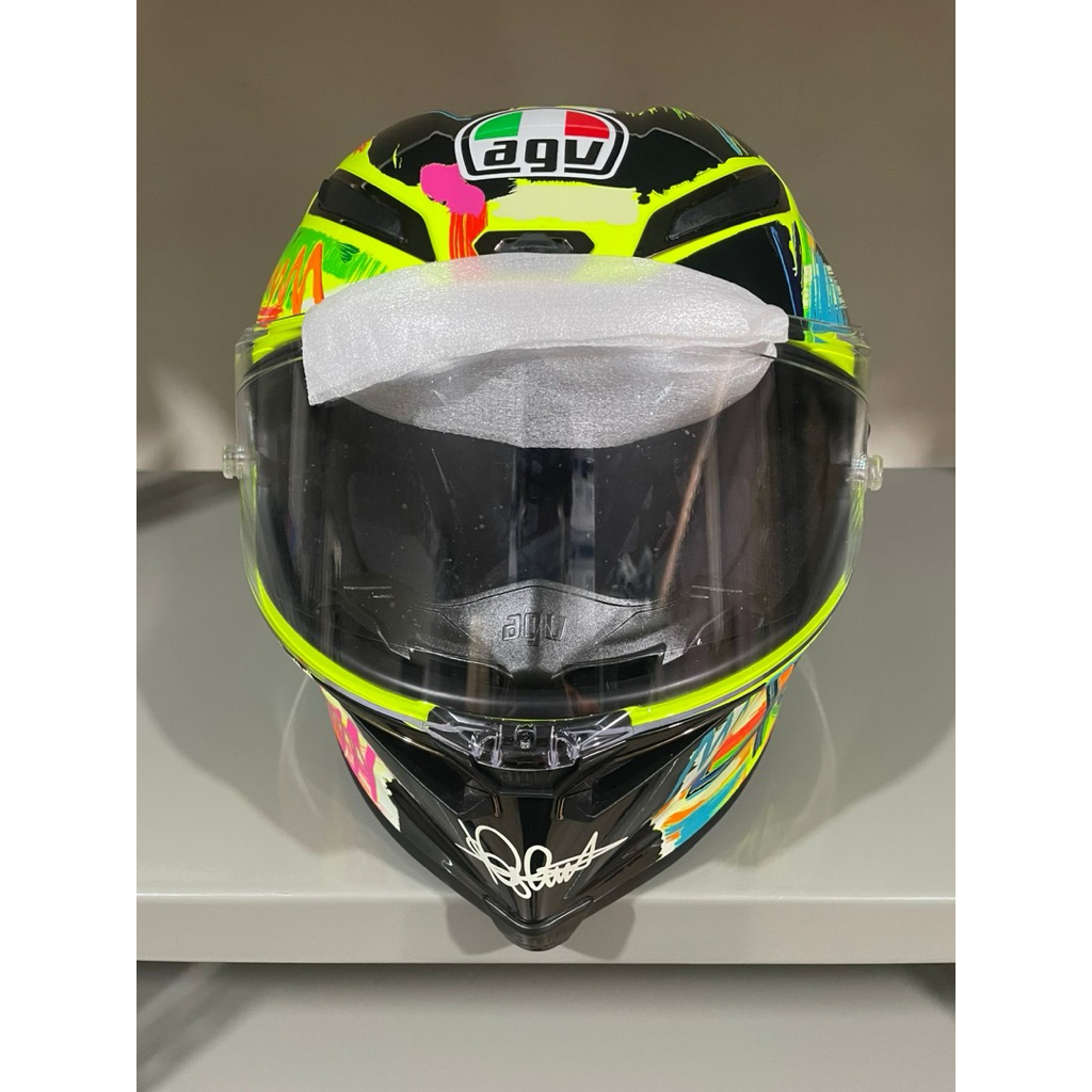 HELM FULL FACE AGV PISTA GPRR ROSSI WINTER TEST 2019 HELM CLONE 1:1 AGV PISTA NEW