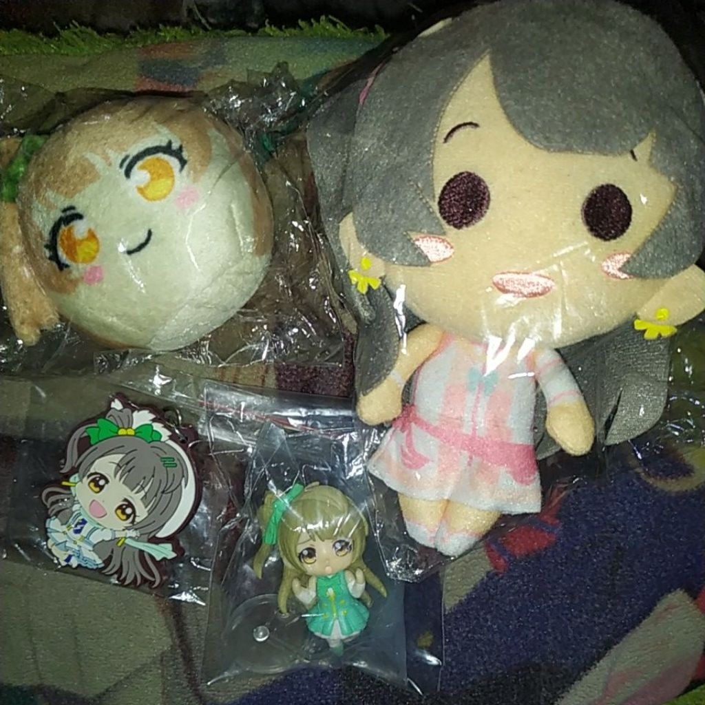 Nuigurumi Nesoberi Plushie Love Live Kotori Minami rubber Ori Sega Banpresto no tag/tag dan omanju u