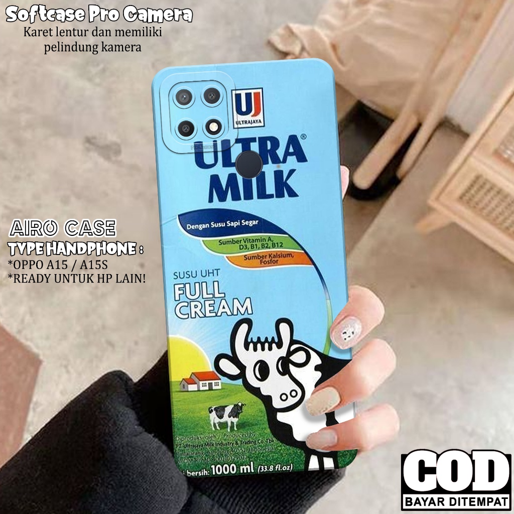 Softcase Oppo A15 / A15S - Fashion Case MINUMAN - Casing Oppo A15 / A15S - Case Hp Oppo A15 / A15 Te