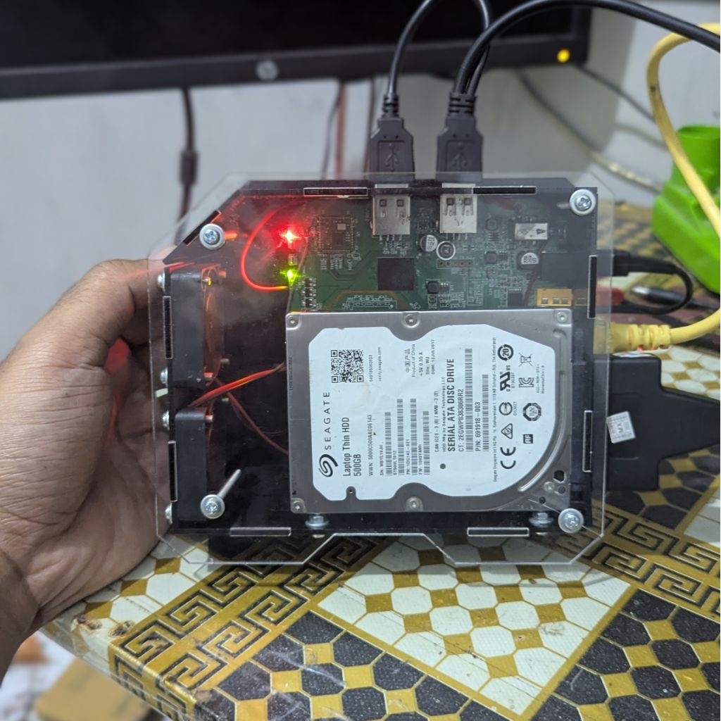 NAS SERVER ANDROID BOX FULLSET SIAP PAKAI
