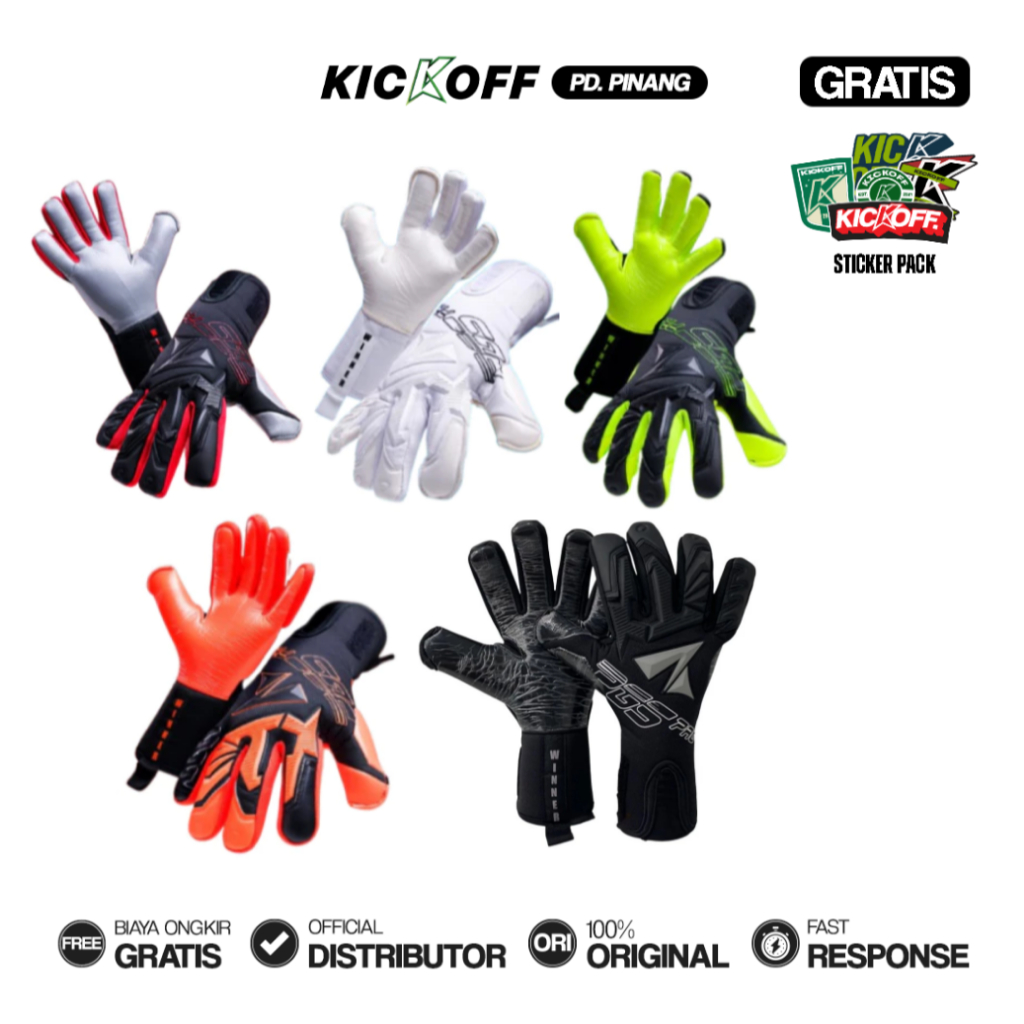 SARUNG TANGAN KIPER PGS WINNER ELITE GK GLOVE